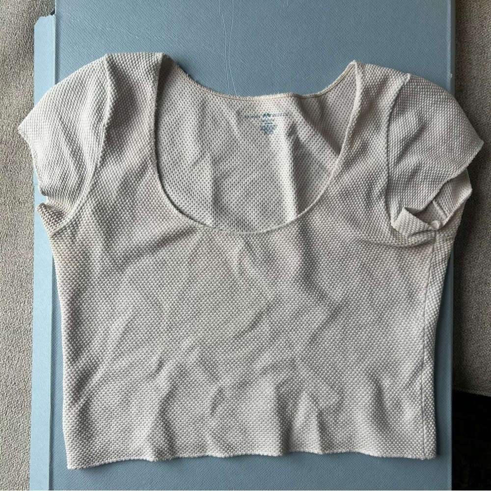 Mesh brandy crop top